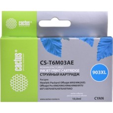 Картридж CACTUS №903XL CS-T6M03AE голубой (10мл) для HP OJP 6950/6960/6970