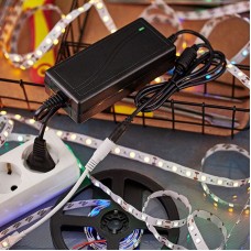 Блок питания REXANT (200-050-3) Источник питания 110-220 V AC/12 V DC 4,5 А 50 W с DC разъемом подключения 5.5х2.1, без влагозащиты (IP23)