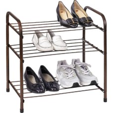 Этажерка VIOLET Эконом 3-х ярусная (коричневый) 600301