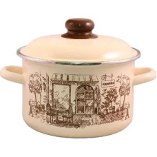 Кастрюля APPETITE 1RD201M Cafe эмал цил 4,0л