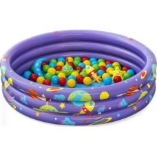 Сухой бассейн BESTWAY Сухой бассейн МЕЖГАЛЛАКТИЧЕСКАЯ ПОЕЗДКА ?:102*25см + 46 мячиков Bestway ( Арт. 52466)