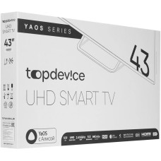 Телевизор TOPDEVICE TDTV43CS03U UHD SMART TV YaOS