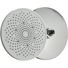 Лейка GFMARK 6145 Лейка тропический душ круглая, из высокопрочного АБС пластика, с белой вставкой, D - 230 мм, в блистере, цвет ХРОМ