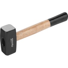 Кувалда SPARTA Кувалда, 1000 г, кованая головка, деревянная двухцветная рукоятка 10905