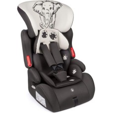 Детское автомобильное кресло SIGER KRES3597 Космо Lux гр.I/II/III, слон серый, бежевый
