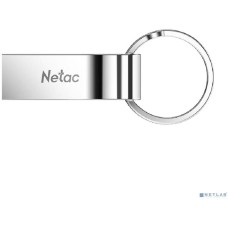 NETAC USB Drive 32GB U275 <NT03U275N-032G-20SL>, USB2.0, с кольцом, металлическая