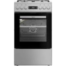 HOTPOINT HSG5F1HX, серебристый