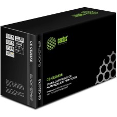 Картридж CACTUS Картридж CS-CE255XS, CE255X, черный / CS-CE255XS