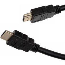 CACTUS Кабель аудио-видео CS-HDMI.1.4-1, HDMI (m) - HDMI (m), ver 1.4, 1м, GOLD, черный