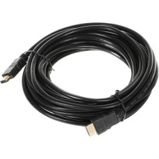 NONAME Кабель аудио-видео High Speed ver.1.4, HDMI (m) - HDMI (m), ver 1.4, 7м, GOLD, черный