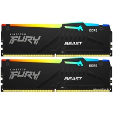 Оперативная память KINGSTON Оперативная память Fury Beast KF560C36BBEAK2-16 DDR5 - 2x 8ГБ 6000МГц, DIMM, Ret