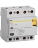 IEK Выключатель дифф. тока (УЗО) ВД1-63 (MDV10-4-063-300) 63A 4П 400В 4 модуля белый (упак.:1шт)