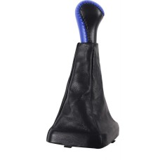 Ручки AZARD Ручка КПП ВАЗ 2115 Рамка Кожа в блистере /синий/