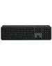LOGITECH Клавиатура MX Keys S, беспроводная, USB, Bluetooth/Радиоканал, ножничная, с гравировкой, графитовый/черный [920-011600]