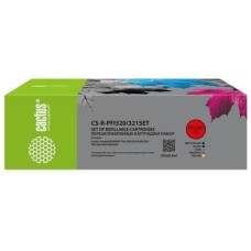 Картридж CACTUS Картридж упаковка 5 шт. CS-R-PFI320/321SET, черный / черный матовый / голубой / желтый / пурпурный / CS-R-PFI320/321SET