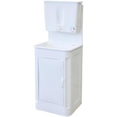 БЕЗ ТМ Умывальник ЭлБЭТ с пластиковой тумбой и электроводонагревателем 17л. (005593)