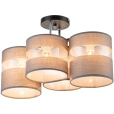 ESCADA Потолочный светильник 642/4P E27*60W Black