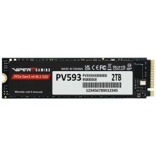 Накопитель SSD PATRIOT SSD накопитель Viper VP593 PV593P2TBM28H 2ТБ, M.2 2280, PCIe 5.0 x4, NVMe, M.2
