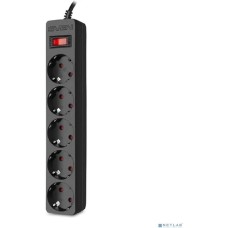 SVEN Фильтр SF-05E 1,8 м (5 розеток с защитными шторками) черный, цветная коробка