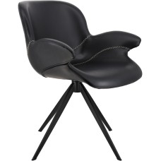 EVERPROF Обеденное кресло Aurora (Аврора) Экокожа Черный