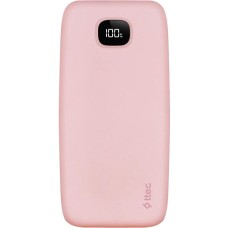 TTEC Внешний аккумулятор (Power Bank) ChargeUp Pro LCD, 20000мAч, розовый [2bb213tp]