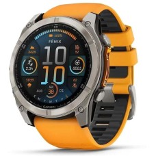 GARMIN Смарт-часы Fenix 8 Sapphire AMOLED, 51мм, 1.4
