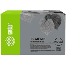 CACTUS Бункер CS-MCG03 (MC-G03) для Canon Pixma Maxify GX3010, GX4010, GX3020, GX4020, GX4030, GX3040, GX4040, GX3050, GX4050, GX3060, GX4060, GX3070, GX4070, GX3080, GX4080, GX3090, GX3091, GX3092, GX4090, GX4091, GX4092