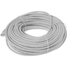 LANMASTER Патч-корд TWT-45-45-30-GY UTP RJ-45 вил.-вилка RJ-45 кат.5E 30м серый ПВХ