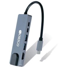 ORIGO Разветвитель USB 3.0 OU3340NPD 2порт. серебристый (OU3340NPD/A1A)