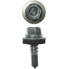 ЗУБР СКМ, 19 х 5.5 мм, цинк, 2500 шт (9,78 кг.), кровельный саморез, Профессионал (4-300310-55-019)