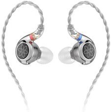 Наушники-вкладыши проводные FIIO Наушники внутриканальные FD11 silver 1.2м серебристый проводные в ушной раковине (80003276)