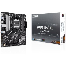 ASUS Материнская плата PRIME B840M-K AM5 mATX 2xDDR5 2xPCIEx16 2xM.2 HDMI 2.5GLAN