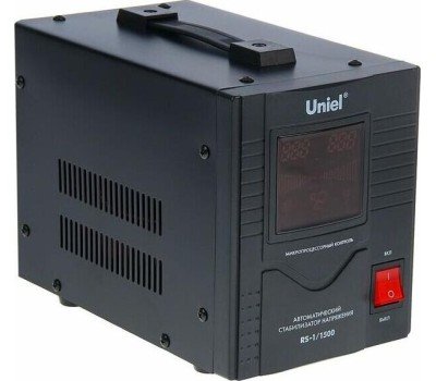 Стабилизатор UNIEL (03109) RS-1/1500 - 1,5 кВА.