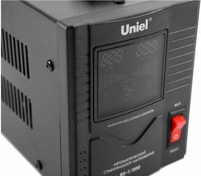 Стабилизатор UNIEL (03109) RS-1/1500 - 1,5 кВА.