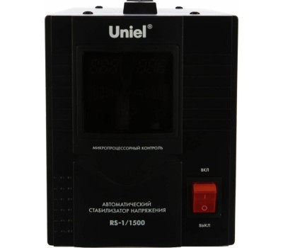 Стабилизатор UNIEL (03109) RS-1/1500 - 1,5 кВА.