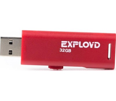 USB флэш-накопитель EXPLOYD 32GB-580-красный [EX-32GB-580-Red]