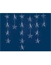 Занавесы фигурные с коннекторами UNIEL (UL-00001410) ULD-E5505-196/DTK WHITE-BLUE IP20 STARS-1