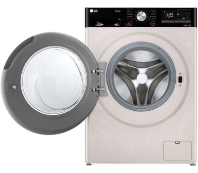 Cтиральная машина LG F2V5HS9B бежевый