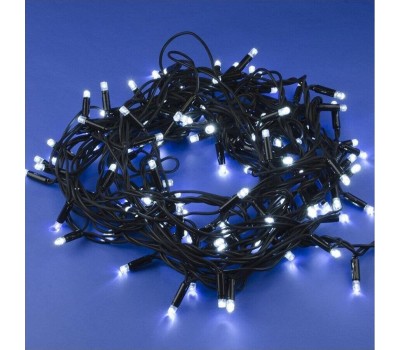 Гирлянда UNIEL (UL-00005264) ULD-S1000-120/DBA WHITE IP67 Гирлянда светодиодная с контроллером, 10м. 120 светодиодов. Белый свет. Провод черный. ТМ Uniel