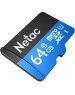 Карта памяти NETAC 64Gb MicroSD P500 (NT02P500STN-064G-S)