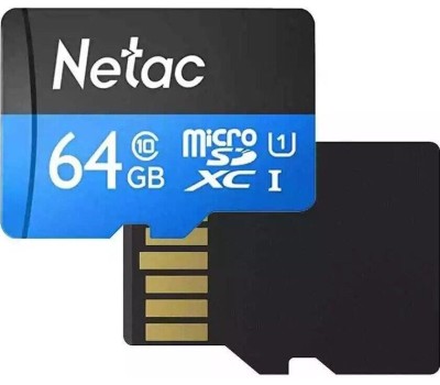 Карта памяти NETAC 64Gb MicroSD P500 (NT02P500STN-064G-S)