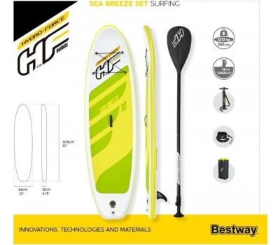 BESTWAY SUP-доска с набором Sea Breeze, 305 х 84 х 12 см, 65340