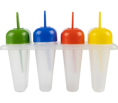 Набор формочек для мороженого MALLONY Набор формочек для мороженого GELATO (4 ячейки) (102923)