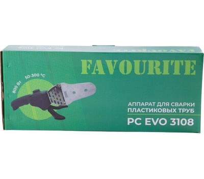 Аппарат для сварки пластиковых FAVOURITE PC EVO 3108B Аппарат для сварки пластиковых труб в коробке