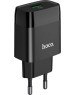 СЗУ HOCO (6931474732507) СЗУ HOCO C72Q Glorious single port charger черный