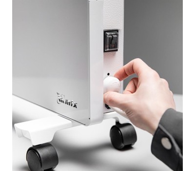 Конвектор MTX КМ-2000.2, 230 В, 2000 Вт, X-образный нагреватель, колеса, термостат 98126