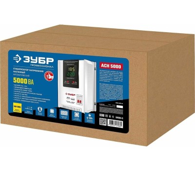 Автоматический стабилизатор напряжения ЗУБР 59385-5 5000ВА, навесной