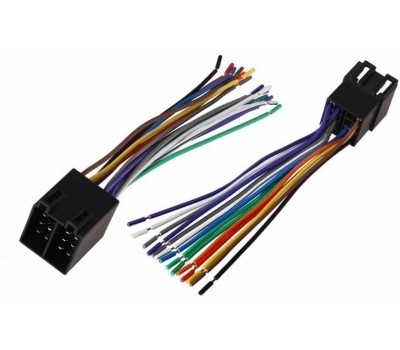 REXANT (06-0126-C) Разъем для автомагнитолы Евро ISO, гнездо сдвоенное, (1шт.)