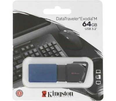 KINGSTON Флэш-накопитель USB3.2 64GB DTXM/64GB