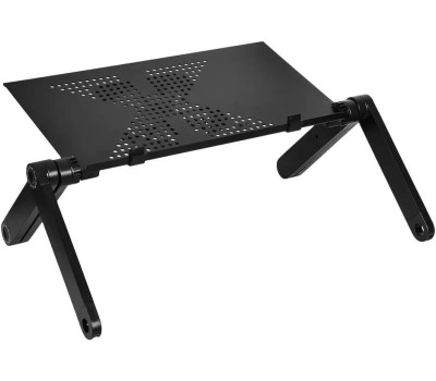BURO Стол для ноутбука регулируемый BU-803, металл, складной, черный